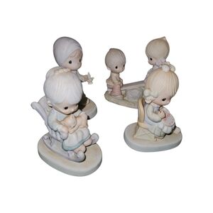 Precious Moments Pastel Figurine Set